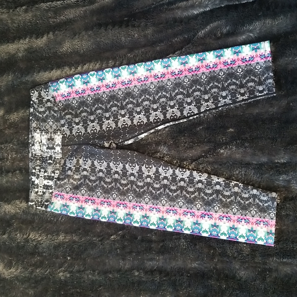 Prana Capri Length Leggings Large